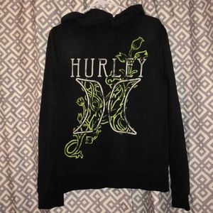 Hurley zip up hoodie